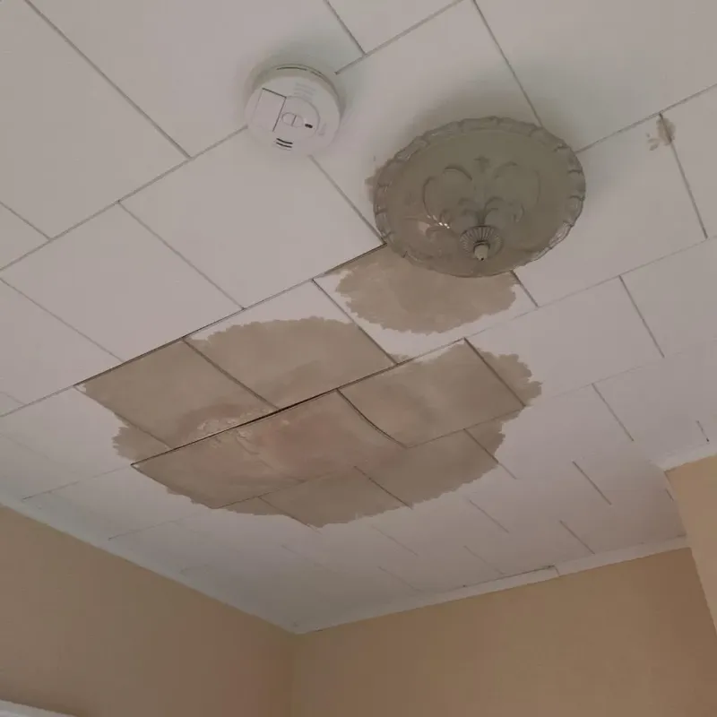 Ceiling Water Damage Repair in South Paris, ME
