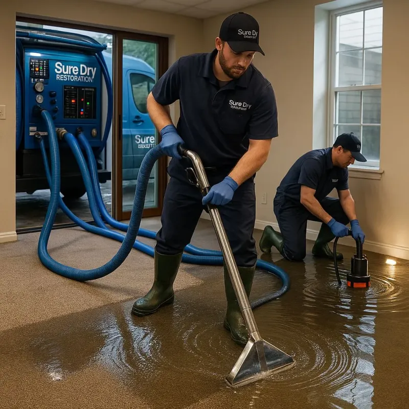 Water Extraction and Removal process in South Paris, ME